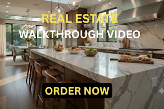 real estate walkthrough video turn your property tour images to video in 24hrs