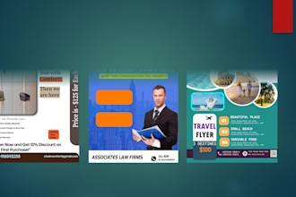 design professional flyer and brochure for your brand