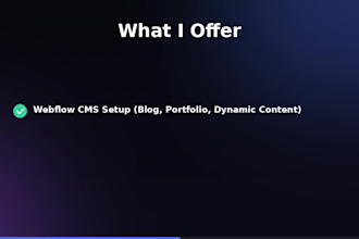 develop webflow website figma to webflow landingpage framer business website seo