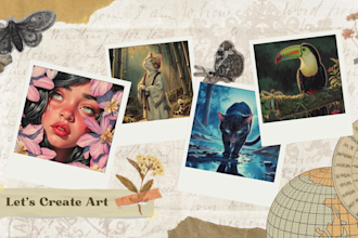 create realistic colored pencil drawings from photo or imagination