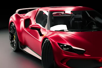 create photorealistic automotive 3d car models for game and vehicle rendering