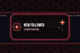 design custom twitch stream panels