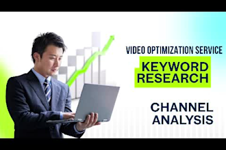 youtube SEO, keyword research, video optimization and ranking