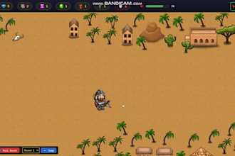 develop a custom 2d browser game in javascript and php