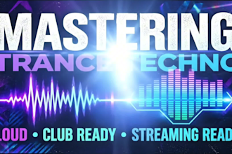 professionally master your trance track like pegassi or dj heartstring