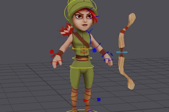 create low poly 3d models, mid poly 3d assets, stylized 3d game assets