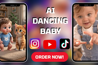 viral ai dancing baby ai music video motion control dancing pets ai baby dance