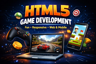 develop high quality 2d HTML games on gdevelop