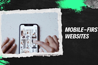 design a wix studio website with custom graphics and video