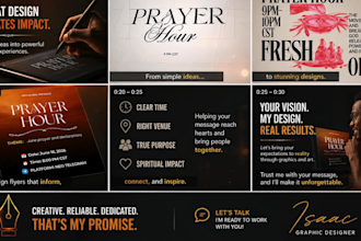create professional flyers, posters and invitation cards
