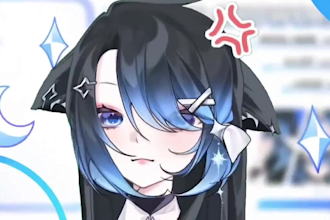 design and rig high quality live 2d vtuber model, 2d vtuber model, vtuber model