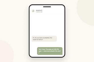 build an ai booking assistant for medical spas and clinics