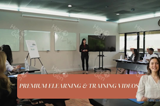 modernize elearning and online course videos with synthesia and heygen ai