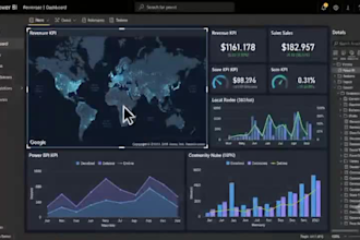 be your power bi and excel data analyst