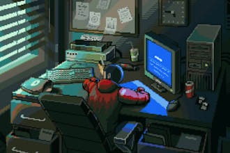 create 2d pixel art lofi animation 8bit 16bit 32bit pixel art gif for streamer