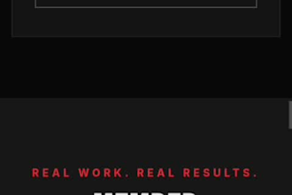 build a premium modern gym website