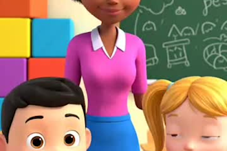 do 3d ai kids learning cartoon animation, 3d nursery rhyme for youtube videos