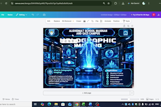 design posters and infographics