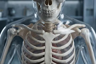 make for you dr data ai skeleton animation  shorts video