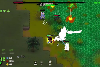 create 2d game, idle clicker game, top down game, multiplayer game in unity