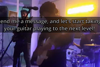 be your metal guitar instructor from beginner to advanced