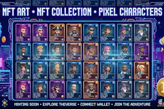 create nft characters nft art nft collections