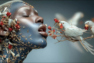 ai surrealism video,ai music lyrics animation,poetry,poetic visuals,ai video art