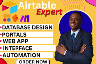 setup database with airtable, smartsuite, stackby, smartsheet