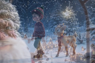 do ai animated christmas story video, ai christmas video, ai 3d pixar animation