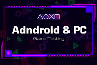 test and review your pc game or ios mobile game