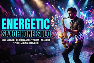 record professional saxophone solos and catchy hooks for your track