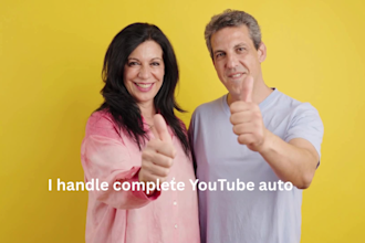 be your youtube automation expert for faceless  channels