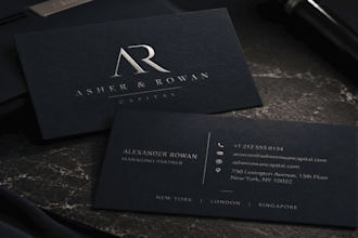 design professional bussiness card
