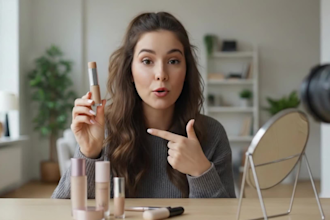 create authentic ugc product review videos for beauty skincare and makeup brands