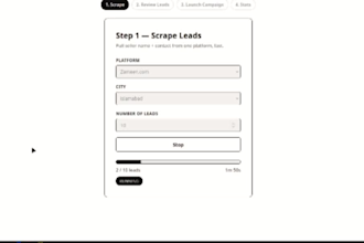 build a custom web scraper for data extraction