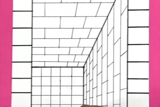 create luxury 3d floor illusion graphics and flooring artwork