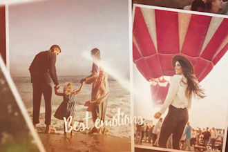 create amazing photo slideshow video editing