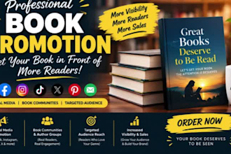 promote your book and increase its visibility