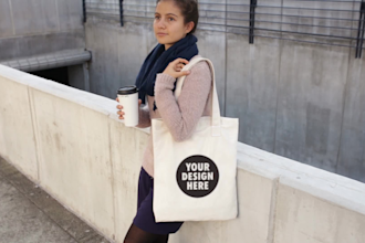 create realistic tote bag mockups for your brand