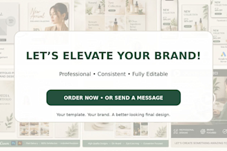 customize and rebrand canva templates for your business