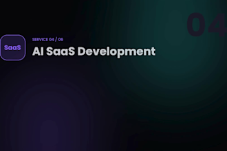 develop custom solutions for yolov8 projects, ai websites, saas app , chatbots
