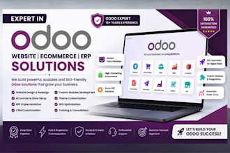 be your odoo expert professional odoo website design odoo erp ecommerce website