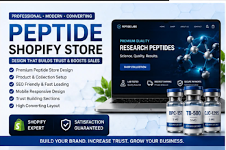 build peptide website research peptide peptide store supplement website peptide