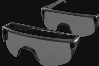 create eyewear tech pack and technical cad drawings for sunglasses manufacturing