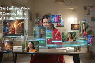 create any custom ai video based on your idea with cinematic quality