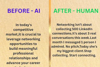 convert robotic ai text into natural human writing