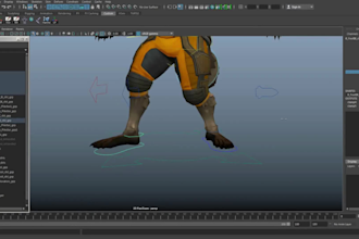 professionally do 3d character rigging in maya, blender, unity and unreal engine