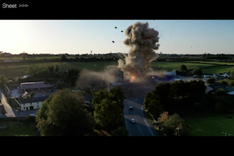 do vfx fire explosion effect, horror effect, smoke effect, compositing particle