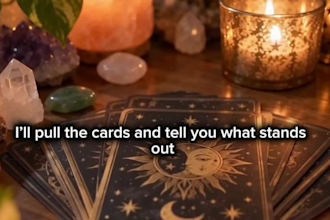 give you an intuitive oracle card reading for clarity