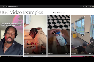 create engaging black male ugc videos
